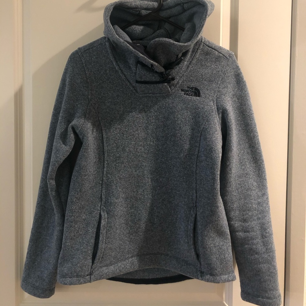 The North Face hooded sweater XS